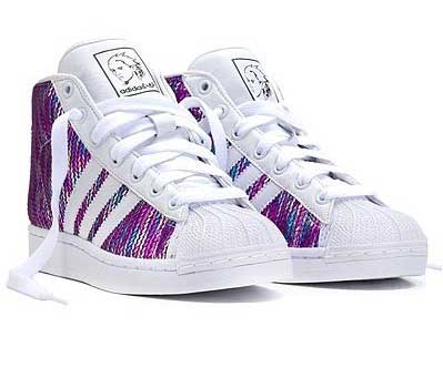 colorful high top adidas