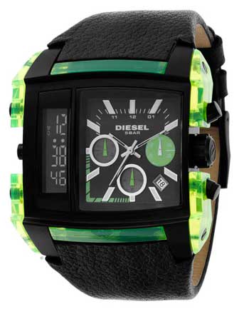 Diesel neon shop watch