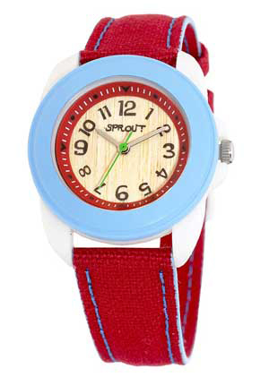 sprout-eco-friendly-watch-with-red-strap