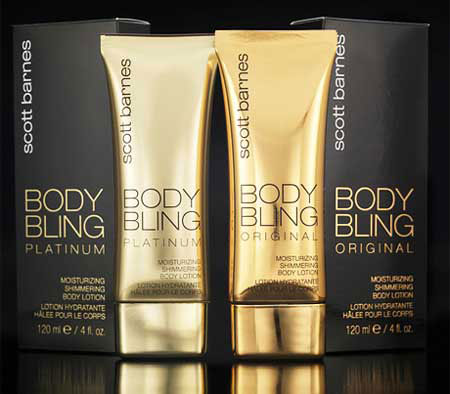 Keep On Shinin Scott Barnes Body Bling Platinum Moisturizing