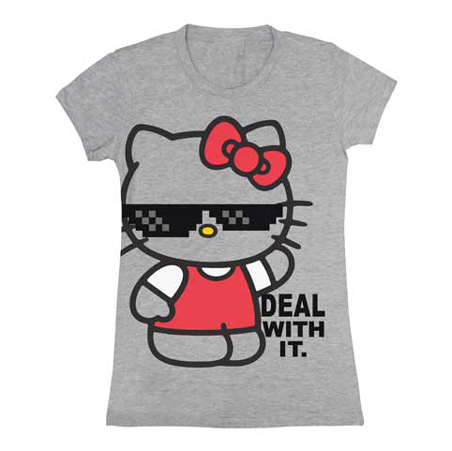 mighty-fine-hello-kitty-deal-with-it-tee