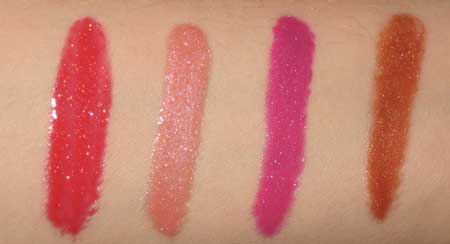 mac-wonder-woman-collection-lipglass-swatches