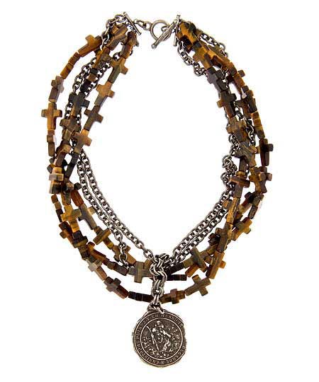 french-kande-st-christopher-tigers-eye-necklace