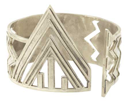 house-of-harlow-1960-chevron-cuff-in-silver