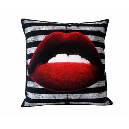 lisa-pearl-black-and-white-striped-pillow-with-red-lips