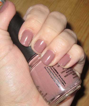 China Glaze Dress Me Up Polish On Nails Sicka Than Average