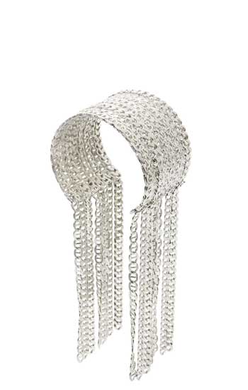 bcbgmaxazria-multi-chain-fringe-cuff