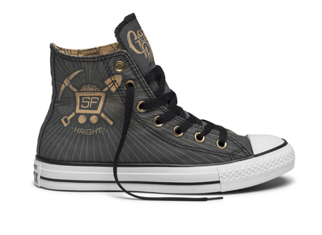 Louis Vuitton Gold Logo Black Monogram Chuck Taylor All Star Sneakers -  Blinkenzo