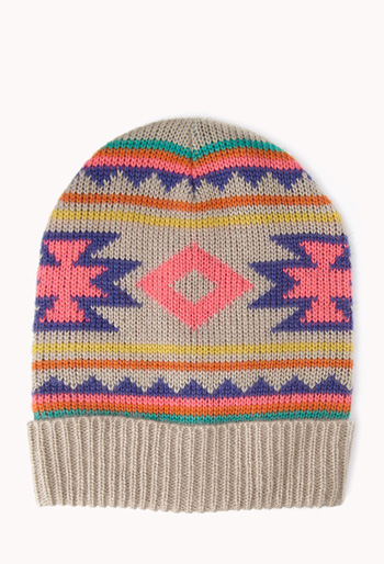 forever-21-cozy-tribal-style-beanie