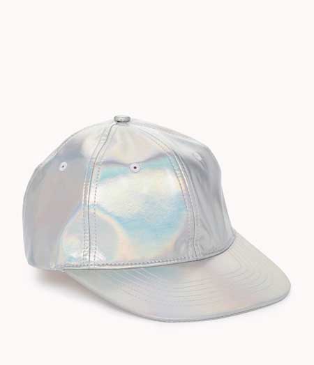 forever-21-futuristic-holographic-baseball-cap