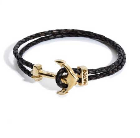 mateo-bijoux-anchor-leather-bracelet