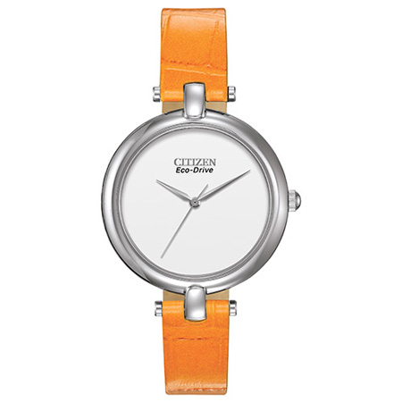 citizen-eco-drive-silhouette-watch-with-orange-strap