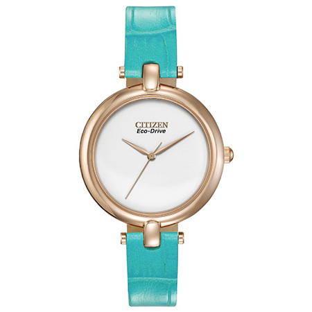 citizen-eco-drive-silhouette-with-blue-strap