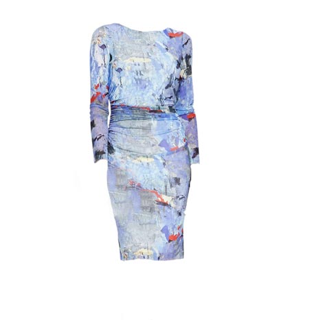 kay-unger-new-york-abstract-print-dress