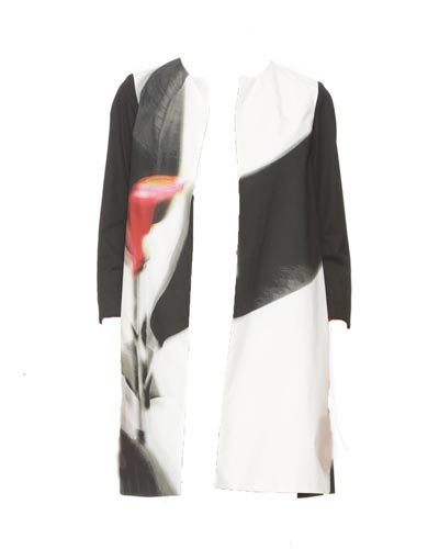 paule-ka-three-quarter-sleeve-abstract-print-coat