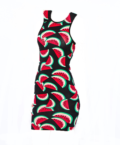 new-look-watermelon-racer-body-conscious-dress-asos