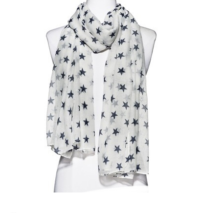 target-blue-star-scarf