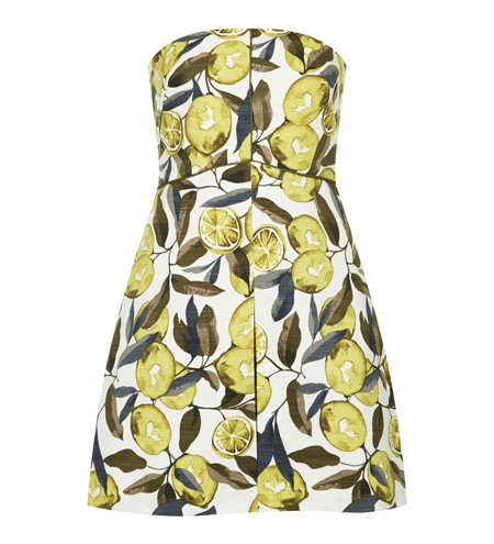 topshop-lemon-and-lime-print-bandeau-dress