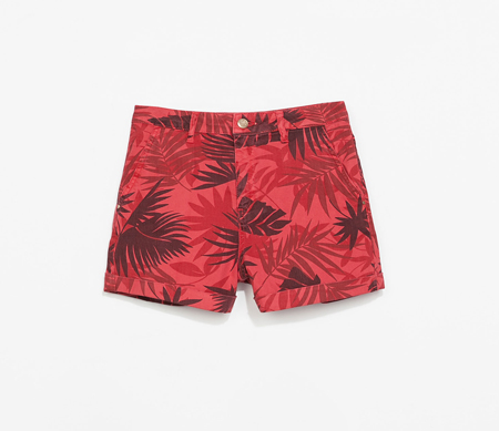 zara-tropical-print-shorts