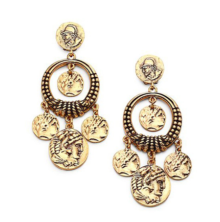 oscar-de-la-renta-coin-door-knocker-clip-on-earrings