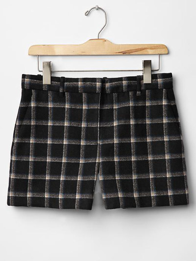 gap-plaid-wool-trouser-shorts