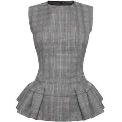 alexander-mcqueen-peplum-pleated-top