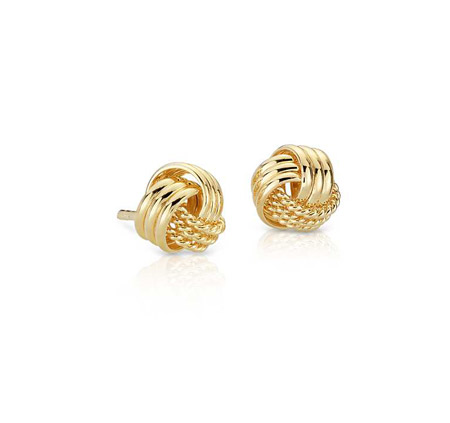 knot-stud-earrings