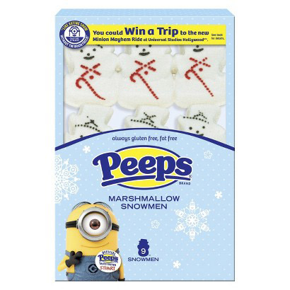 peeps-minions-marshmallow-snowmen