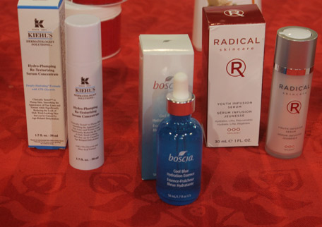 kiehls-hydro-plumping-retexturizing-serum_boscia-cool-blue-hydration-essence_radical-skincare-youth-infusion-serum