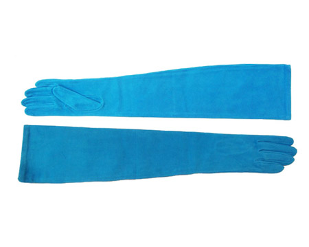 portolano-ladies-suede-opera-gloves-turquoise