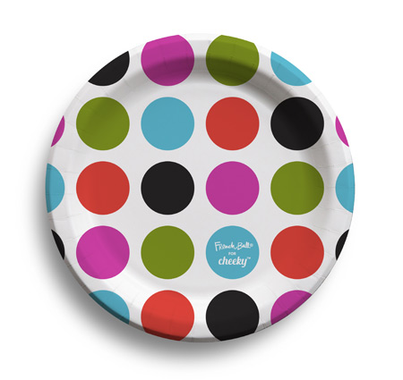 French-Bull-for-Cheeky-Multi-Dot-paper-plate