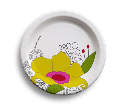 french-bull-for-cheeky-floral-paper-plate