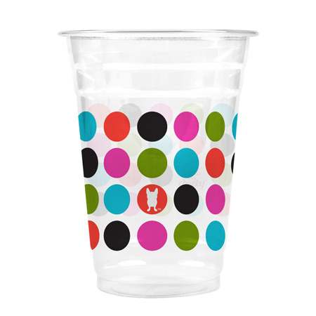 french-bull-for-cheeky-plastic-cup-with-dots