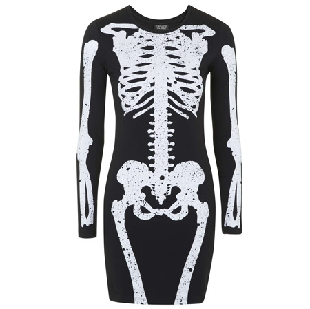 topshop-skeleton-mini-dress
