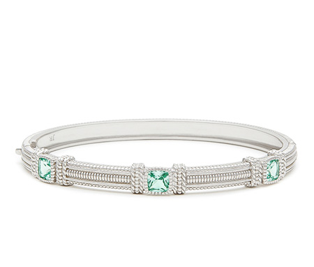 judith-ripka-la-petite-cushion-cut-paraiba-spinel-three-stone-bangle