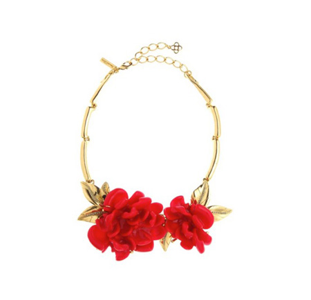 oscar-de-la-renta-persimmon-resin-flower-necklace