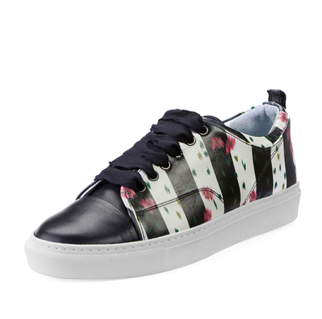 lanvin-floral-print-leather-low-top-sneakers