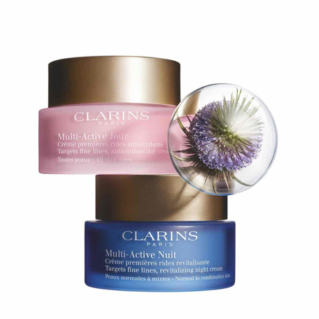 clarins-multi-active-jour-and-clarins-multi-active-nuit-cremes