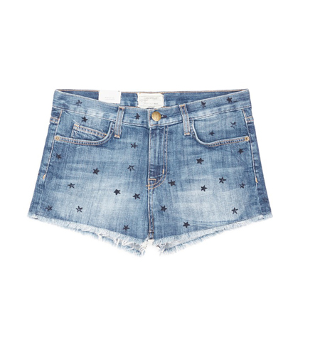 current-elliott-the-boyfriend-star-print-denim-cutoff-shorts