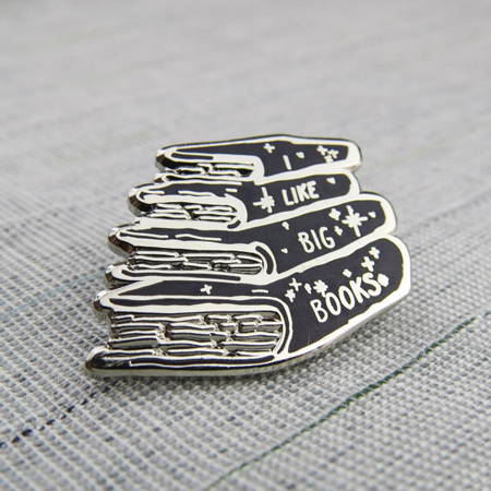 i-like-big-books-enamel-pin