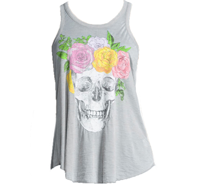 chaser-flower-crown-graphic-tank