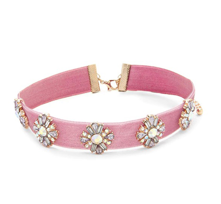 forever-21-iridescent-pink-velvet-choker