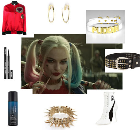 Harley quinn deals earrings