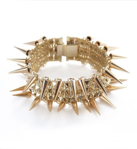 noir-ramja-spiked-bracelet