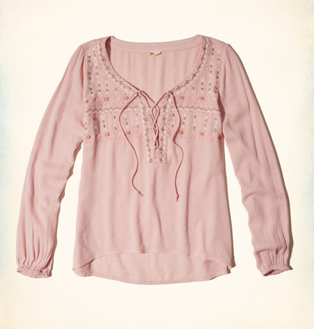 hollister-embroidered-lace-up-peasant-blouse