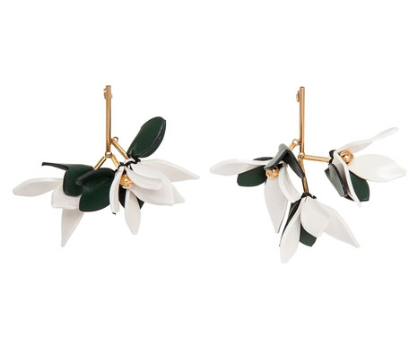 marni-earrings-in-leather-with-butterfly-clasp