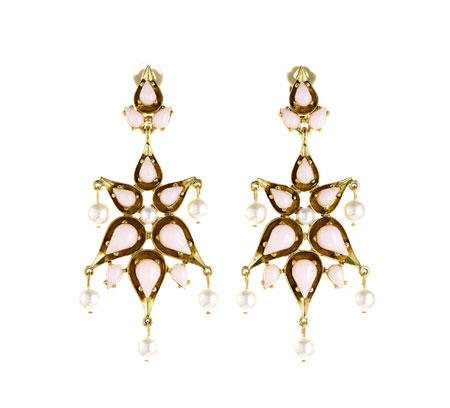 oscar-de-la-renta-cabochon-pear-drop-clip-earrings