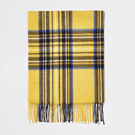 river-island-yellow-and-blue-check-scarf