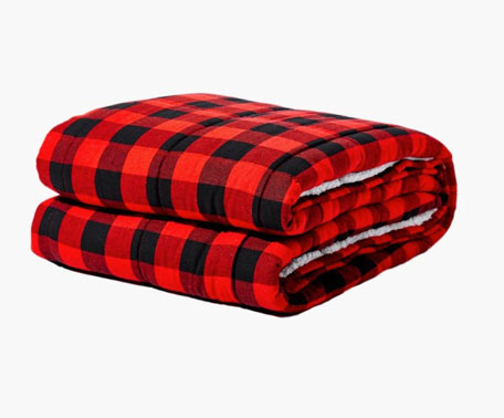 gravity-sherpa-flannel-weighted-throw