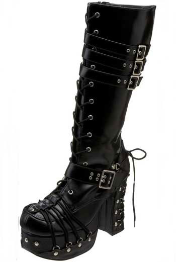 10 Boots Channeling the Goth-Meets-Punk Vibe of The Girl With The ...